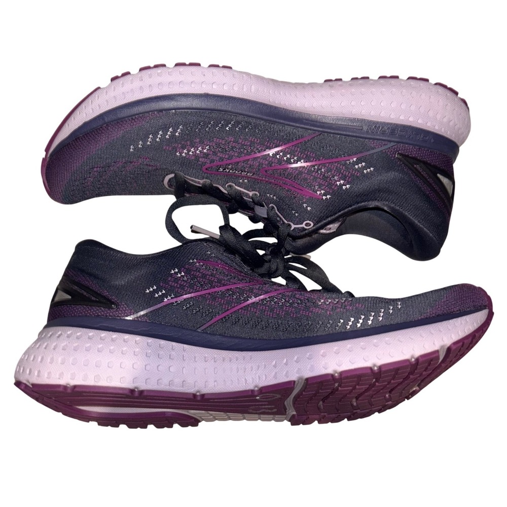 Brooks Glycerin 19 Womens Running Shoes Purple Black 1203431B572 Size 8.5 B